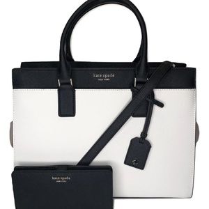 2Pc Kate Spade Cameron Street Lrg Satchel + Wallet